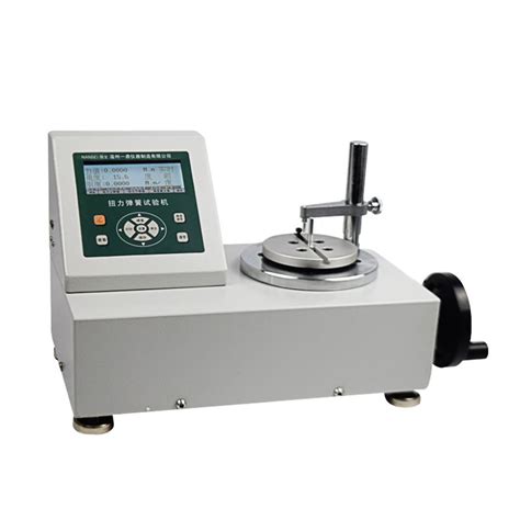 digital torsion spring tester|torsional impact strength testing machine.